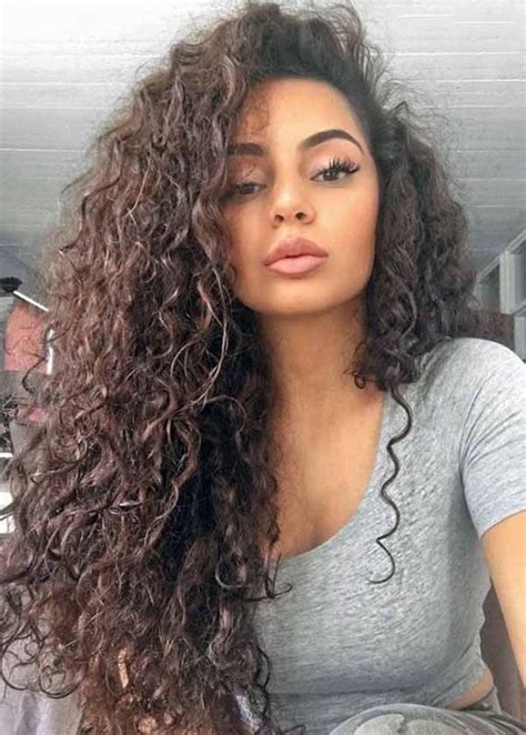 20 Pretty Long And Curly Hair Ideas For Women Beautiful Curly Hair Curly Hair Styles