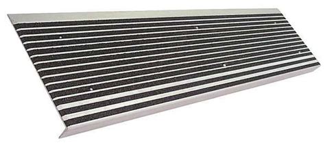Wooster Products Stair Tread Black 60in W Extruded Alum 511bla5 Zoro