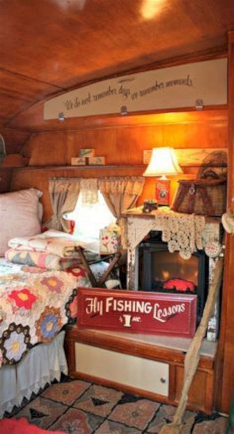 44 Rustic Rv Makeover Ideas You Make Happy Country