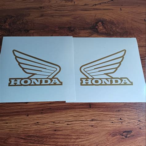Honda Motorcycle Decals Etsy