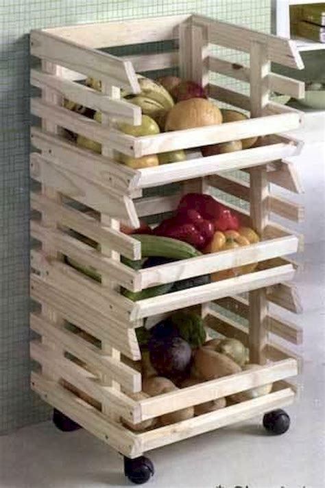 30 Creative Diy Kitchen Storage Ideas For Fruit And Vegetable In 2020