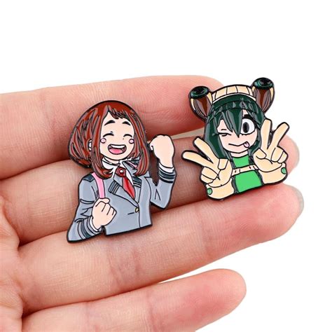 My Hero Academia Ochaco Uraraka Cute S Enamel Pin Distinct Pins