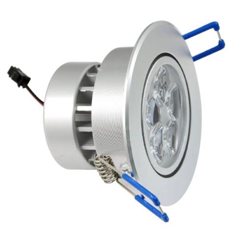 Some new lighting comes with clips that will help you stabilize the lighting and make sure they're on the ceiling. RioRand Dimmable 110V 5W LED Ceiling Light Downlight ...