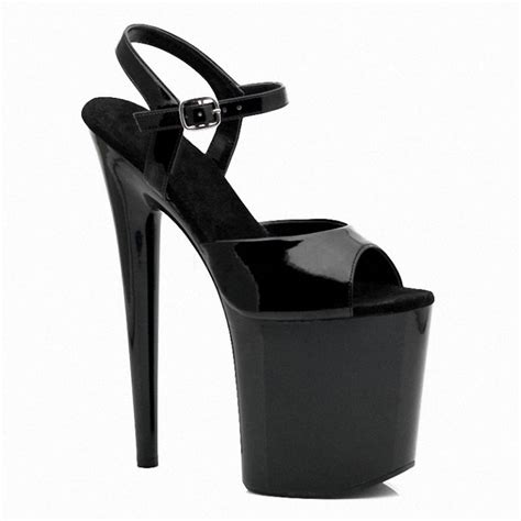 Nianzheni Womens Pleaser Stripper Shoes Wholesale Gothic Sandals Boots 8 Inch Women