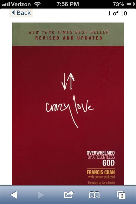 Crazy Love By Francis Chan Francis Chan Crazy Love Favorite Books