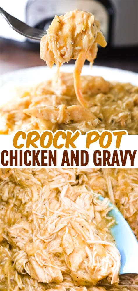 Crock Pot Chicken And Gravy This Is Not Diet Food