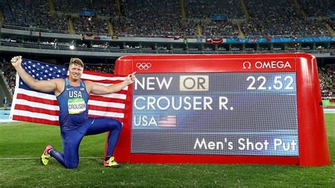 Rio Olympics 2016 Usas Ryan Crouser Wins Shot Put Gold Bbc Sport