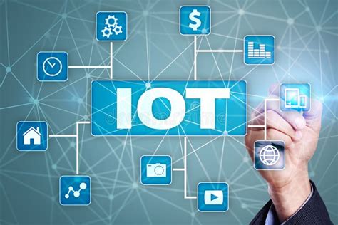 Iot Internet Of Thing Concept Multichannel Online Communication