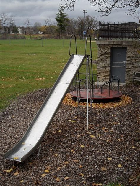 Metal Slide On Playground Artofit