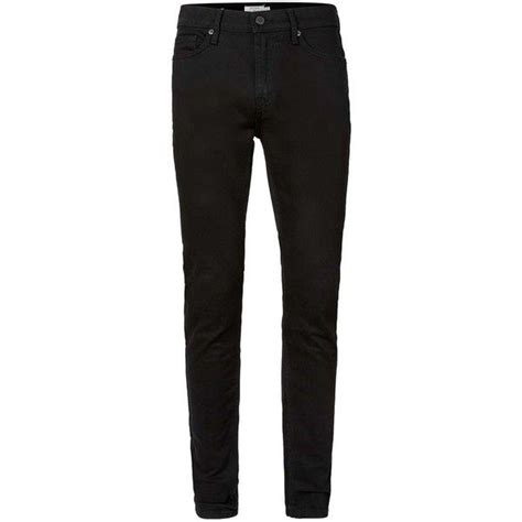 Topman Black Stretch Skinny Jeans 39 Liked On Polyvore Featuring Mens Fashion Mens