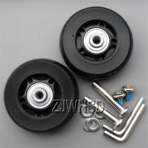 Luggage Suitcase Replacement Wheels Od 65 256 Id 6 W 21 Axles 35