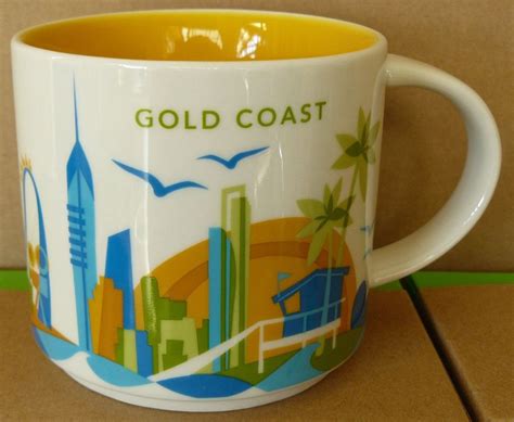 You Are Here Gold Coast Starbucks Mugs