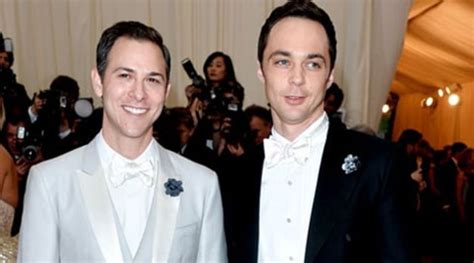 Jim Parsons Marries Long Time Partner Todd Spiewak Hollywood News The Indian Express
