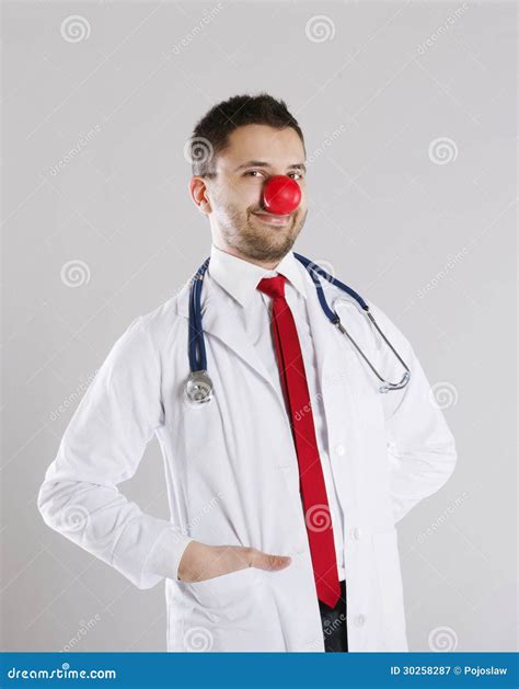 Funny Doctor Stock Image Image Of Specialist Smile 30258287