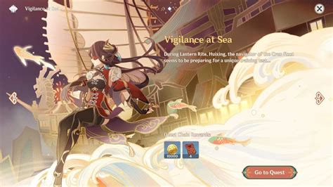 Genshin Impact Vigilance At Sea Guide Lantern Rite 2023