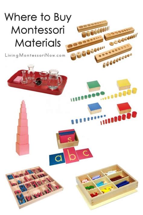 Where To Buy Montessori Materials