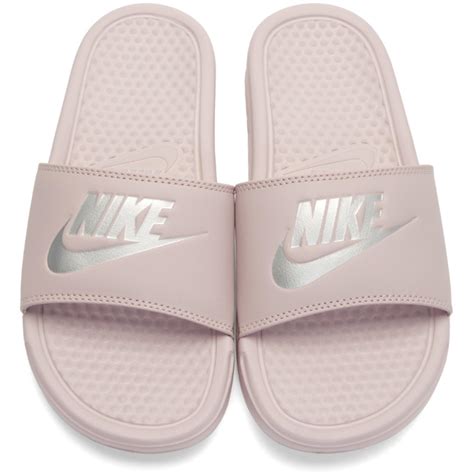 Pink Nike Slides Hot Sex Picture