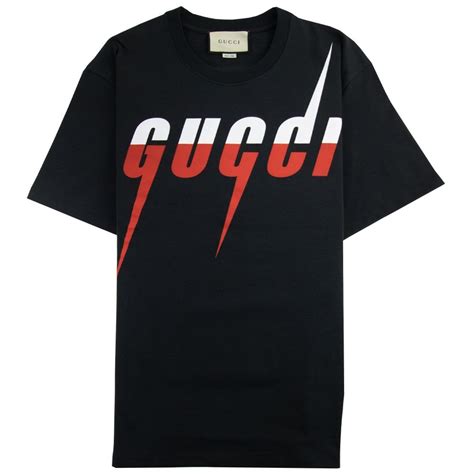 Gucci T Shirt With Blade Print Black Onu