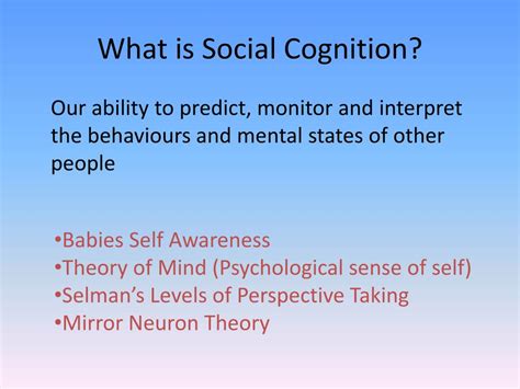 Ppt Social Cognition Powerpoint Presentation Free Download Id2695330