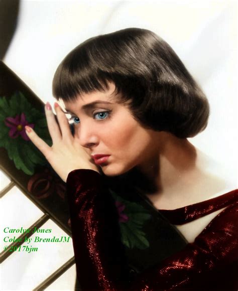 Carolyn Jones Color By Brendajm ©2017bjm Carolyn Jones Movie Stars