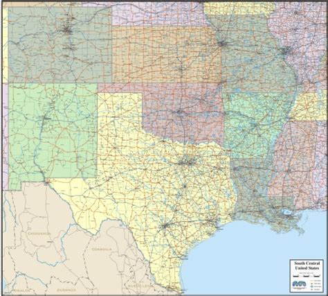 Central United States Map Ubicaciondepersonascdmxgobmx