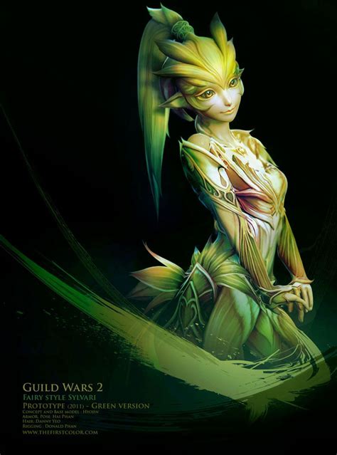 Fairy Style Sylvari Characters And Art Guild Wars 2 Guild Wars 2