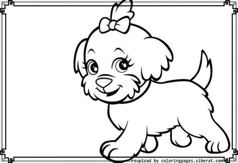 Cute coloring pages of puppies husky puppy coloring pages printable printable colouring pages dogs Little Puppy Coloring Pages - Coloring Home