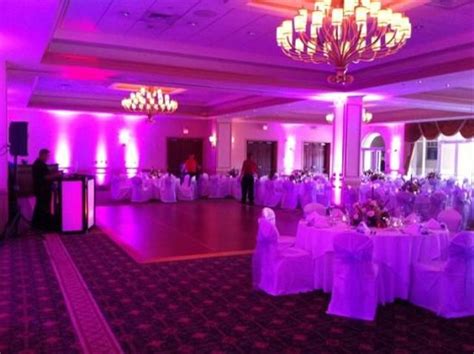 Lavender Uplighting By Eddie B And Company Wedding Lights Dj Company