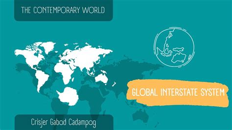 Global Interstate System And The Theories Of Interstate Relations Youtube