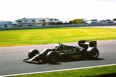 Elio De Angelis Lotus 97t At The 1985 British Gp Silver Flickr