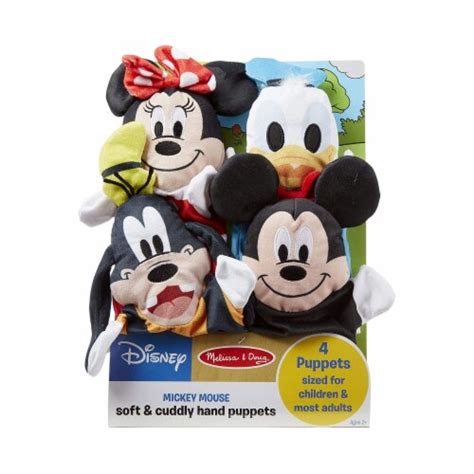 Melissa And Doug Disney Mickey Mouse Soft And Cuddly Hand Puppets 1