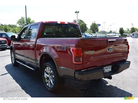 4 medium light camel cloth. 2016 Ruby Red Ford F150 Lariat SuperCrew 4x4 #113526360 ...