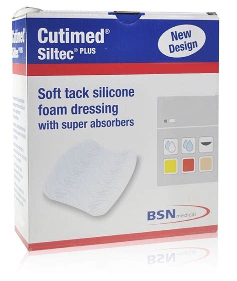 Bsn Medical Cutimed Siltec Plus Foam Dressings 15 Cm X 15 Cm 6 In X 6