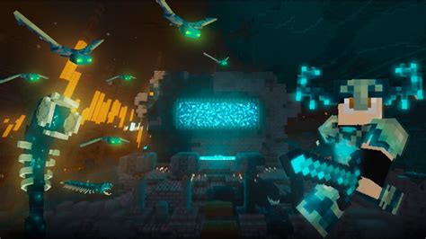 La Nueva Dimension Enciendo El Portal Del Warden Minecraft Youtube