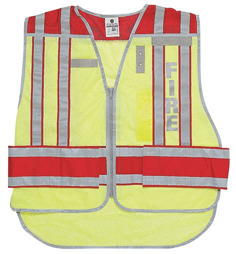 Safety Vest Ansi Class Class 2 Greenred Fire Safety Vest 9xd32