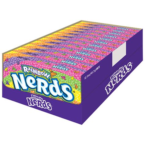 Rainbow Nerds Candy 5 Oz Theater Box Nerds Candy Rainbow Candy