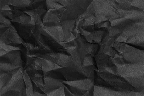 Crumpled Black Paper Texture 1227303 Stock Photo At Vecteezy