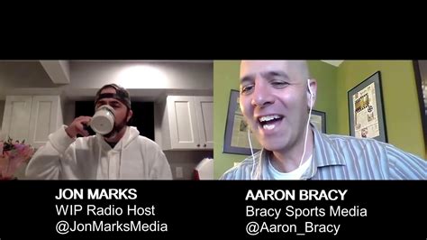 Wip Radio Personality Jon Marks Interviews With Bracy Sports Media