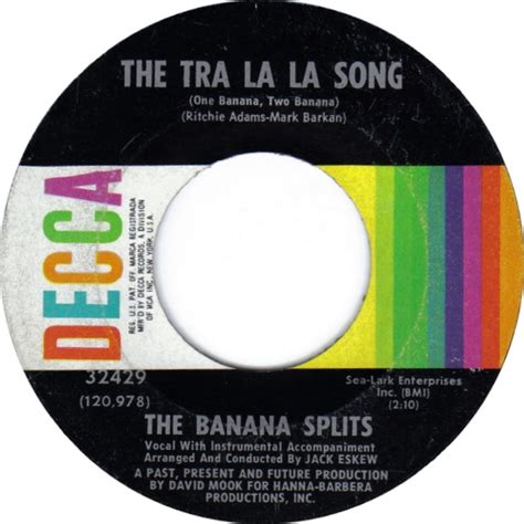 The Tra La La Song The Banana Splits Wiki Fandom