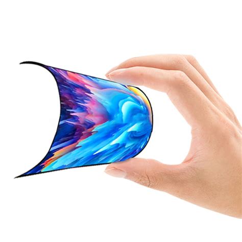 360 Degree Bendable 6 Inch Flexible Oled Display 2k Resolution Mipi Dsi