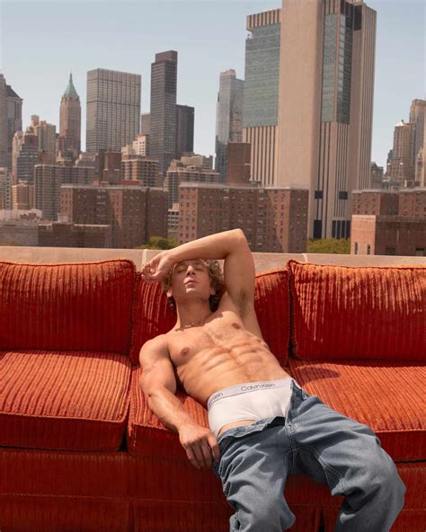 Jeremy Allen White Strips Down To Model For Calvin Klein Exclusive Photos