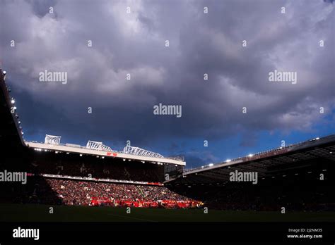 General View Of Old Trafford During The Premier League Match At Old