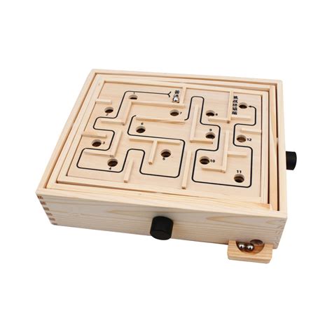 Wooden Labyrinth Game Wooden Board Game