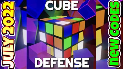 2022 All Secret Codes Roblox Cube Defense New Codes All Working Codes