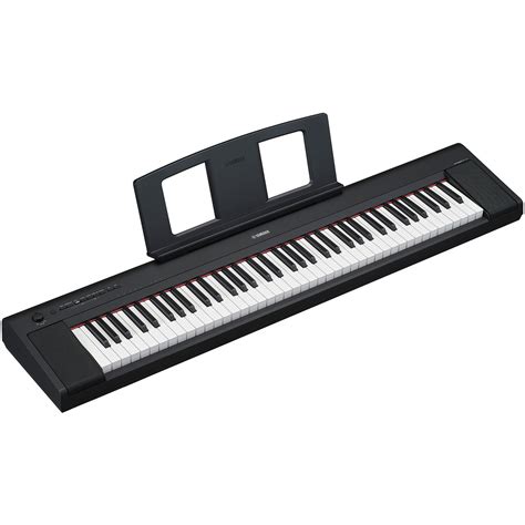 Yamaha Np 35 Piaggero 76 Key Portable Digital Piano Black