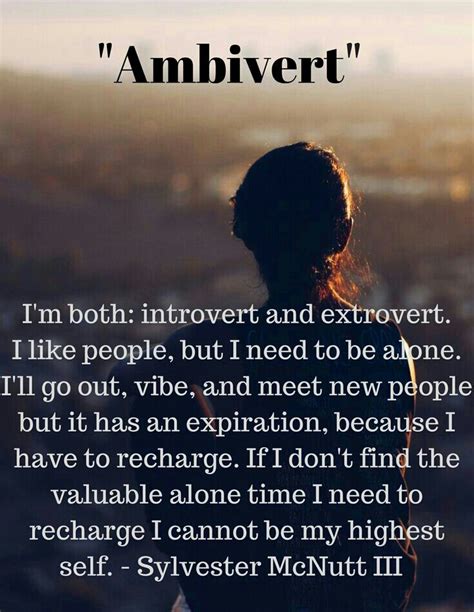 You can be super indecisive. are you an ambivert