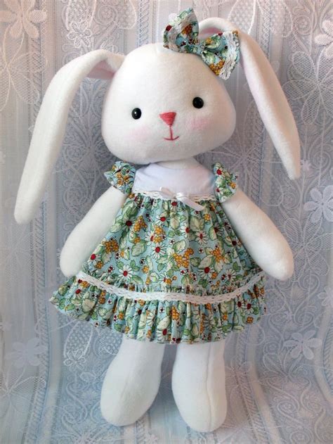 Pattern Bunny 12 And 16 Inches Tall Doll Sewing Patterns Handmade