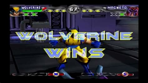 X Men Mutant Academy 2 Ps1 Wolverine Playthrough Youtube