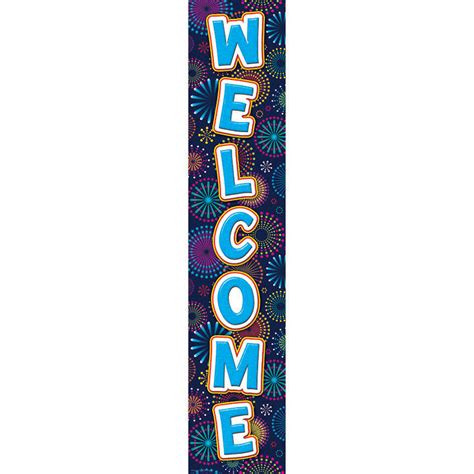 Teacher Created Resources Fireworks Welcome Banner Tcr5487