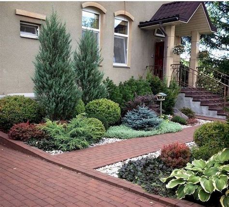 35 Simple Handmade Garden Landscaping Ideas In Side Your House Front